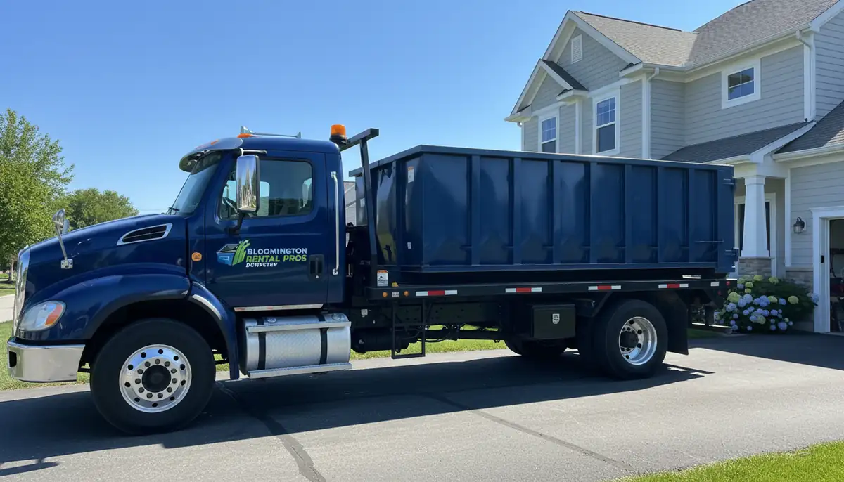 Same-Day Dumpster Rental in Bloomington, IL