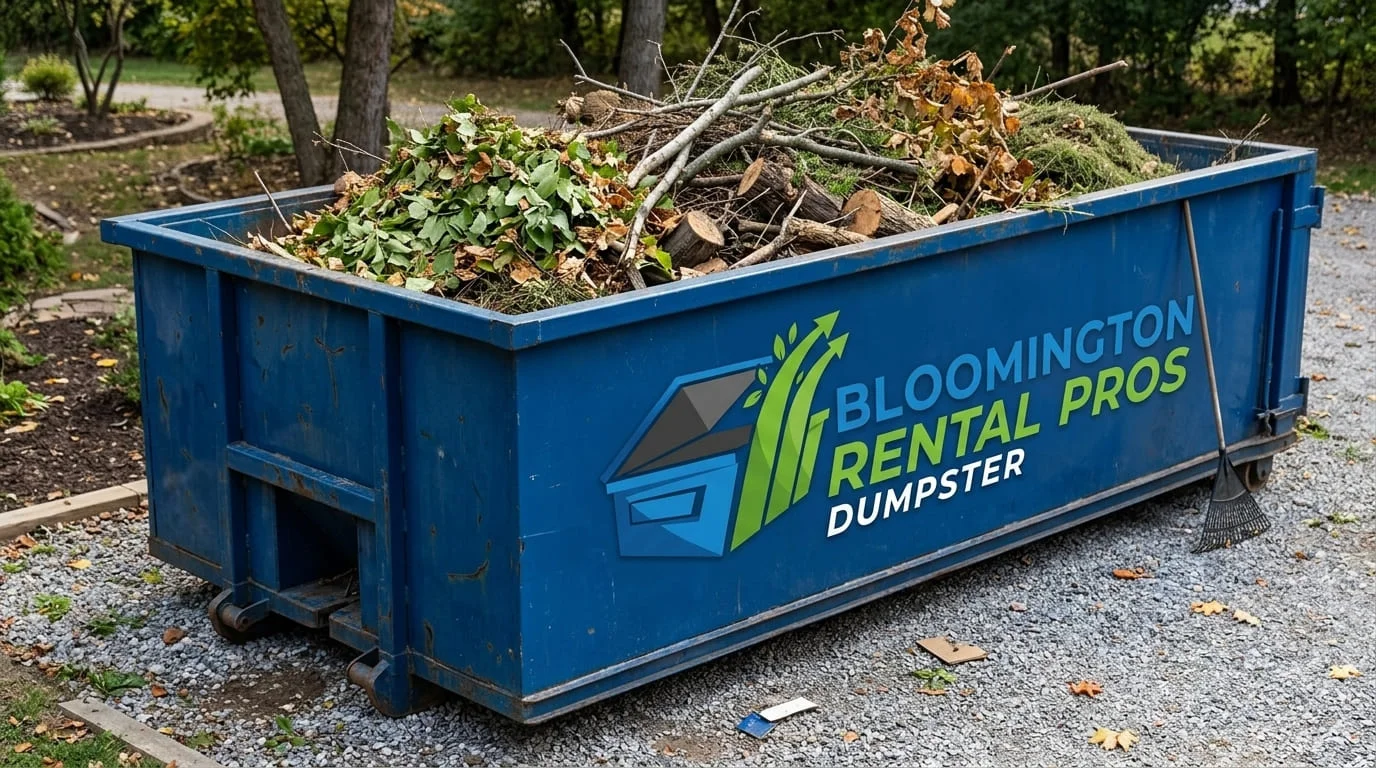Yard Waste Dumpster Rental Bloomington IL