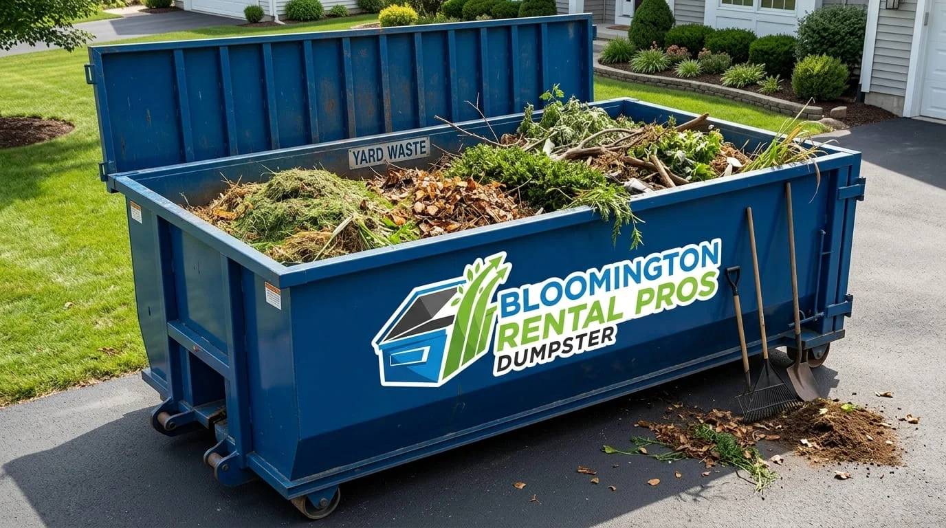Yard Waste Dumpster Rental Bloomington